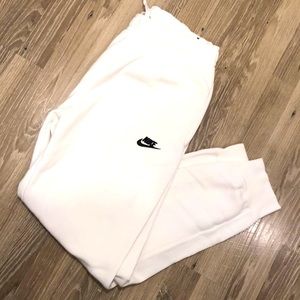 NIKE Sweatpants Men M workout White